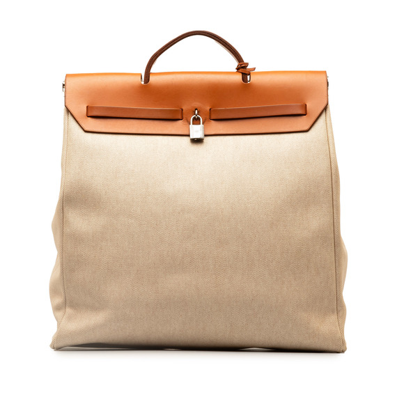 Hermès Toile Herbag MM - Picture 3 of 10